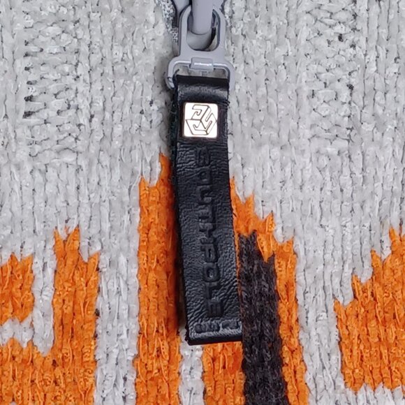 Southpole Sweater Mens XXL Gray/Orange Chanille 2KTeam Soft Knit Outdoor Snow - Picture 5 of 8